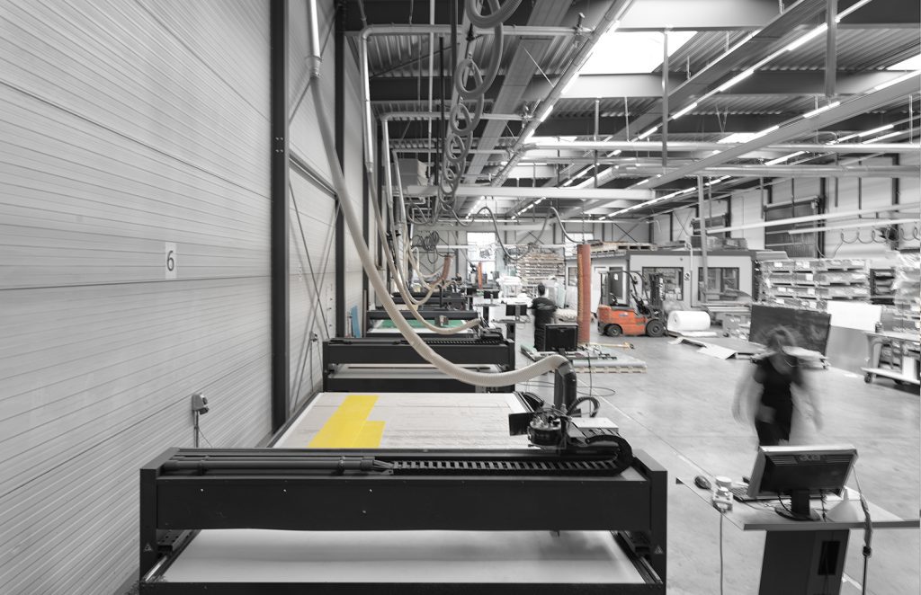 Freeshal-machinepark - laser - zaag - robotarm